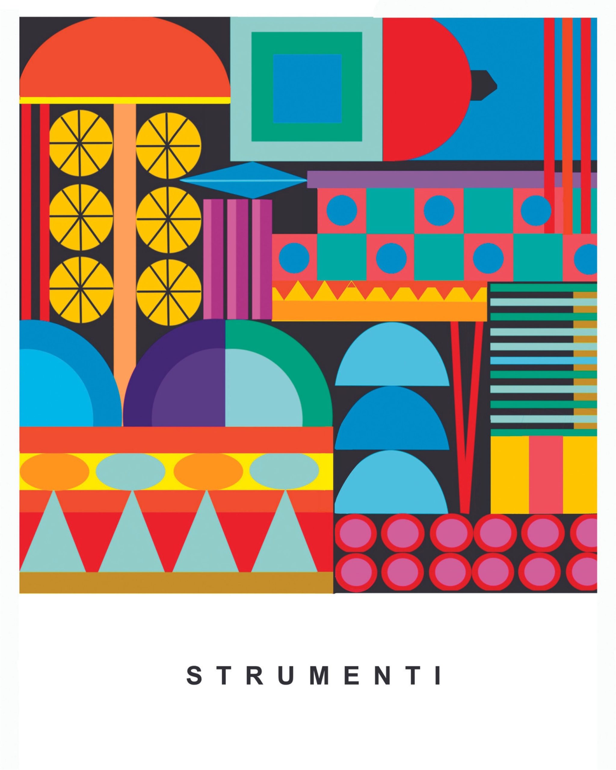 Cartoline illustrate per tour esperienziale “Mosaicista per un giorno”, Comune di Spilimbergo